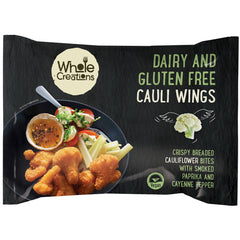 Buy Vegan Food Online | UK Delivery, Dairy Gluten Free Cauliflower Wings, Crispy Breaded bites, smoked paprika, cayenne pepper perfect as part of a meal or a tasty snack